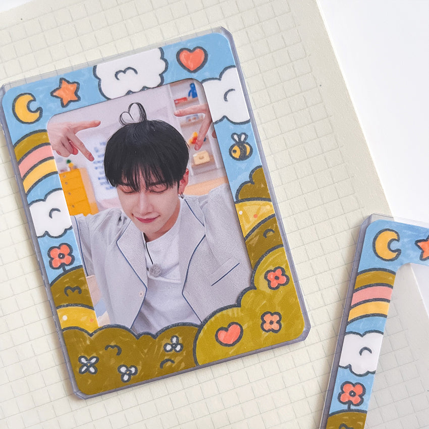 card sleeves for kpop photocards Kpop PVC Photocard Toploader – TinyYume