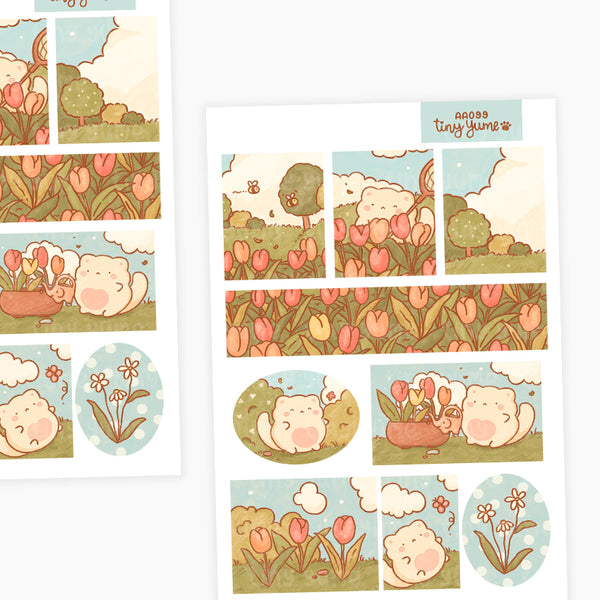 Tulips Yume Stickers #AA099