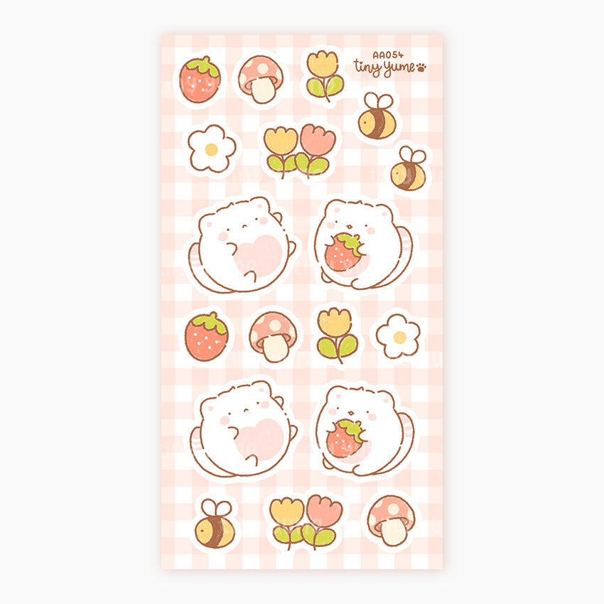 Strawberry Yume stickers #AA043 – TinyYume