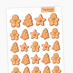 Christmas sticker sheet #AA094