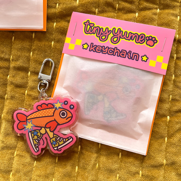 Fish acrylic keychain #K011