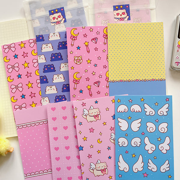 Scrap loose sticker sheets #CS003