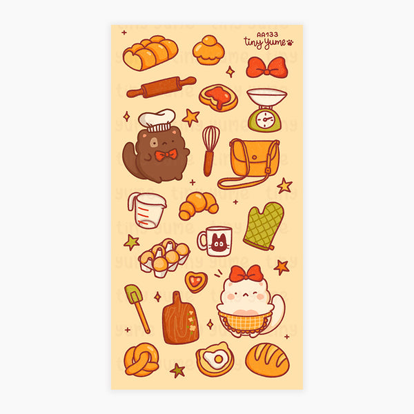 Bakery sticker sheet #AA133