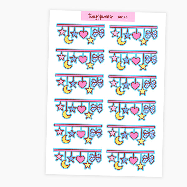 Magical divider stickers #AA179