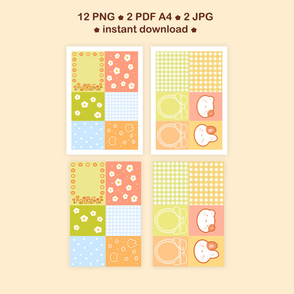 Printable notepads & papers #1442