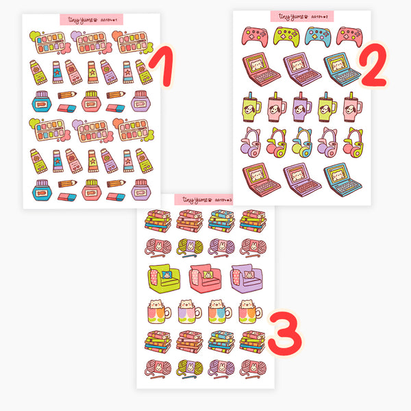 Homebody sticker sheets #AA194