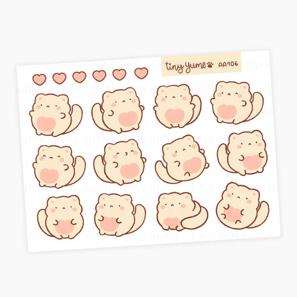 Yume sampler stickers #AA106