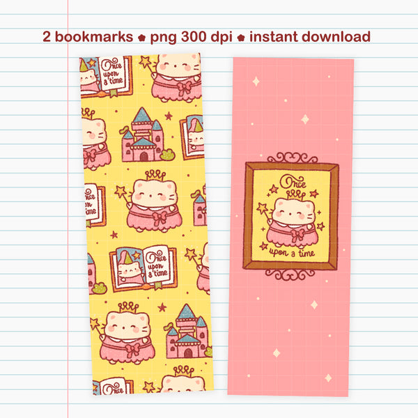 Princess digital bookmarks #1435