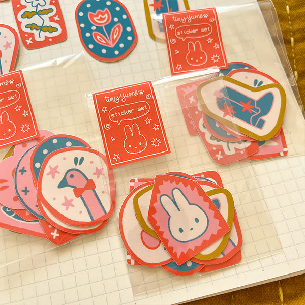 Little things sticker flakes #F154