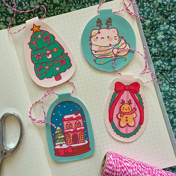 Digital christmas ornaments #1438