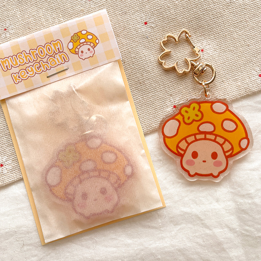 SPROUT MOLE Acrylic Keychain 苗モグラ Muchroom Acrylic Keychains – TinyYume