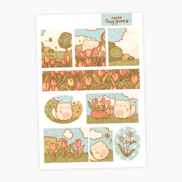 Tulips Yume Stickers #AA099