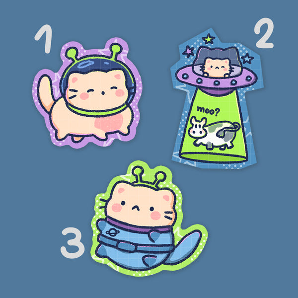 Space stickers #F145