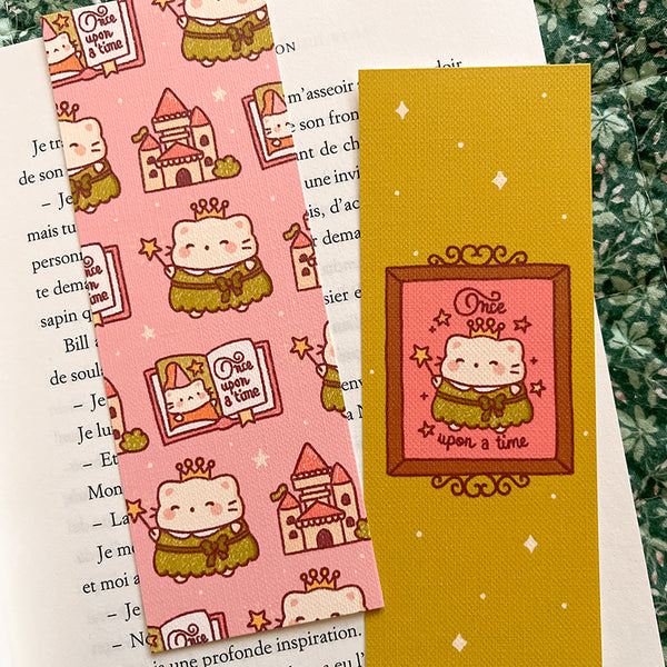 Princess Yume bookmark, reading bookmark, book page marker