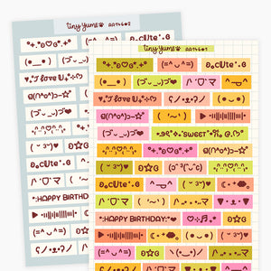 Text emojis stickers #AA146