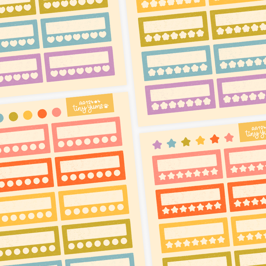 Tracker habits stickers, Tracker stickers, Habits stickers, journaling stickers