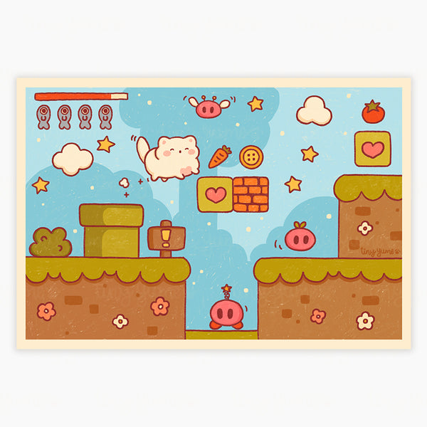 Platform game prints #PR034