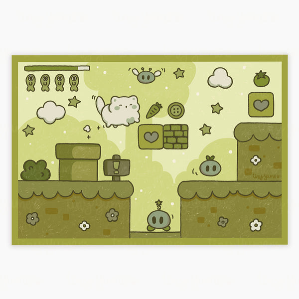 Platform game prints #PR034