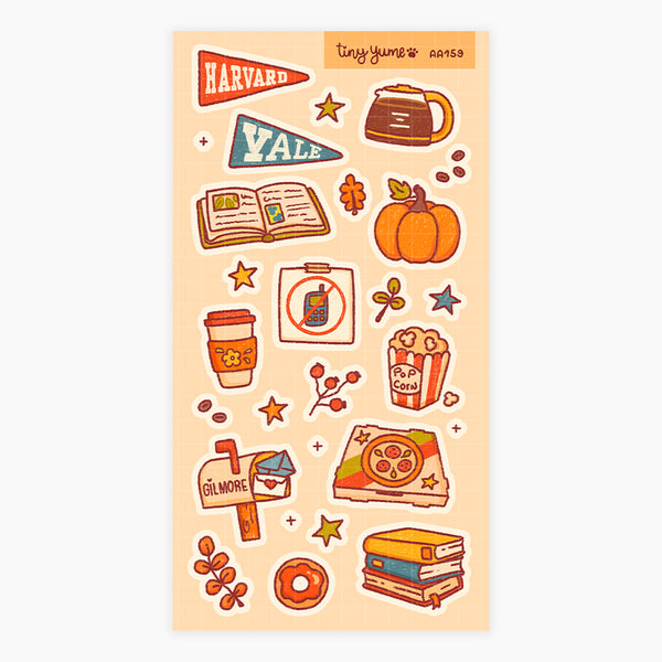 Welcome Fall stickers #AA159