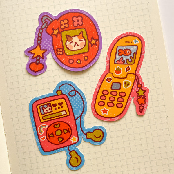 Y2K gadgets stickers #F139