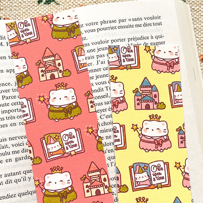 Princess Yume bookmark, reading bookmark, book page marker