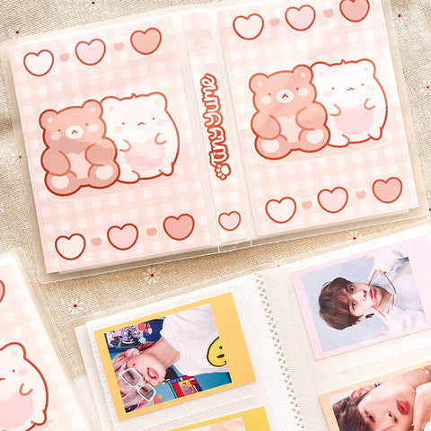 Yume & Chubby Polaroid Album, Kpop Photo Album, Kpop Photocards Album, Clear Photo Album, Cute Photo Album