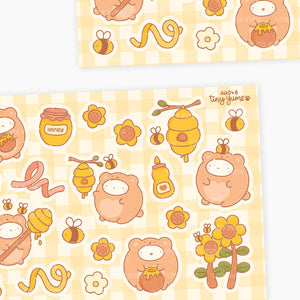 Honey Bear Stickers #AA048