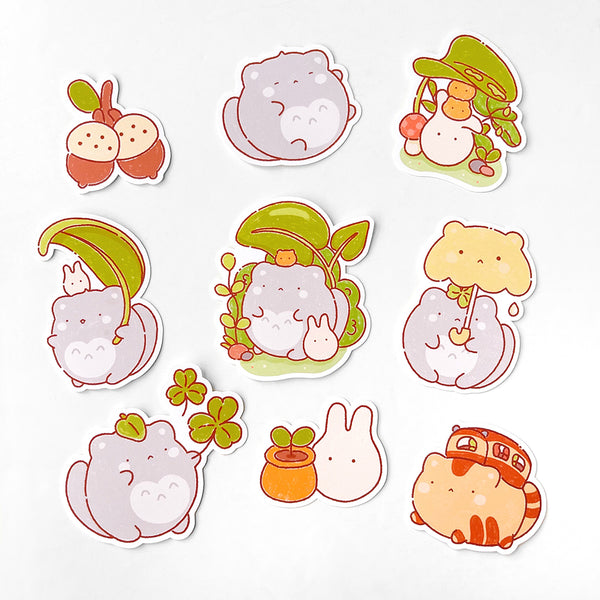 Anime stickers flakes #F086